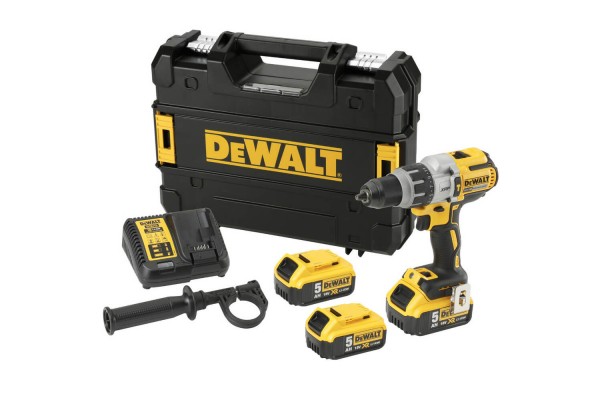 Дриль-шурупокрут акумуляторний безщітковий ударний DeWALT DCD996P3