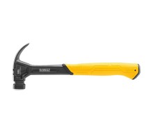 Молоток CURVE-CLAW, суцільнометалевий, вага головки 454 г DeWALT DWHT51002-0