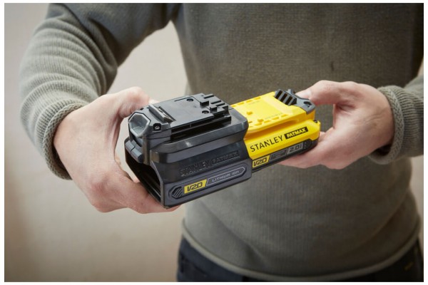 Адаптер перехідник для акумуляторної батареї V20 STANLEY FATMAX SFMCB100