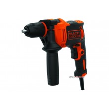 Дриль ударний Black+Decker 550 Вт + кейс