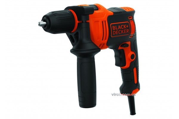 Дриль ударний Black+Decker 550 Вт + кейс