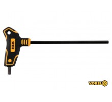 Ключ шестигранний Т-подібний VOREL HEX 6 x 150 x 90 мм Cr-V 6150