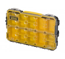 Органайзер з прозорою кришкою STANLEY "Fatmax Pro" 14 секцій 43 х 27 х 6.4 см