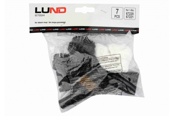 Насадки для парових швабр 67220 і 67221 LUND 7 шт Насадки для парових швабр 67220 і 67221 LUND 7 шт