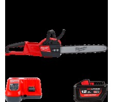 Пила ланцюгова акумуляторна MILWAUKEE, M18FCHS-121, 400 мм (+ заряд.пристрій, 1 акум.Х 12Аг)