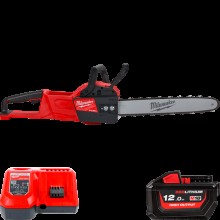 Пила ланцюгова акумуляторна MILWAUKEE, M18FCHS-121, 400 мм (+ заряд.пристрій, 1 акум.Х 12Аг)