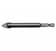 Свердло по склу і кераміці STHOR 12 x 100 мм HEX-1/4" YG6X