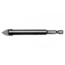 Свердло по склу і кераміці STHOR 12 x 100 мм HEX-1/4" YG6X