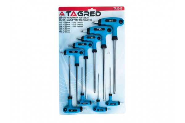 Викрутки шестигранні TAGRED TA1043 Викрутки шестигранні TAGRED TA1043