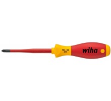 Викрутка діелектрична Wiha Soft Finish Slim Fix VDE PH2х100 мм (W35394)