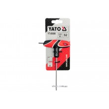 Ключ шестигранний Т-подібний з кулькою YATO HEX 3 х 100 мм