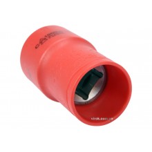 Головка торцева шестигранна діелектрична YATO 1/2" М11 х 55/38 мм VDE до 1000 В