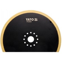 Полотно-насадка різальне для реноватора YT-82223 YATO по дереву і металу, півдиск Ø= 100 мм