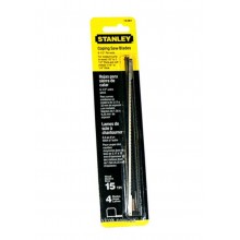 Полотно для лобзика 0-15-106 STANLEY 160 мм 15 зубів/1" 4 шт