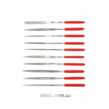Набір надфілів алмазних YATO 140/50 х 3 мм 10 шт