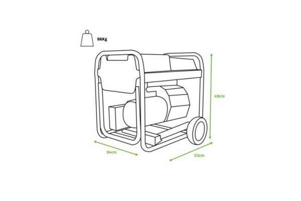Генератор дизельний GENERGY LIMITED 3000D 3 кВт(240332090) Генератор дизельний GENERGY LIMITED 3000D 3 кВт(240332090)