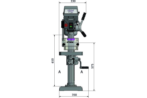 Свердлильний верстат по металу OPTIdrill D 23Pro (380 В) Свердлильний верстат по металу OPTIdrill D 23Pro (380 В)