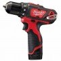 Дриль-шурупокрут акумуляторний Milwaukee M12 BDD-202C Lі-Іon