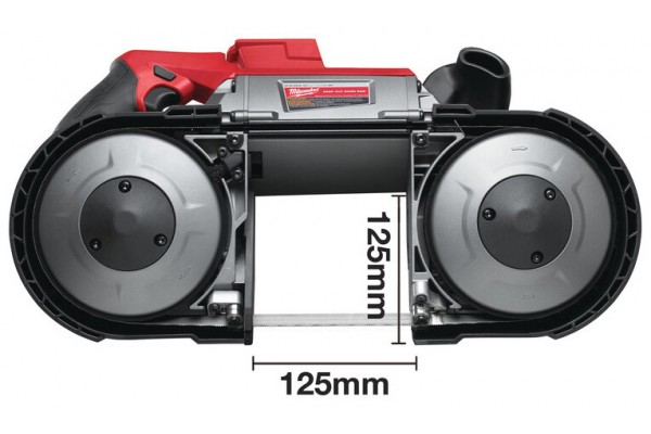 Акумуляторна стрічкова пила Milwaukee M18 CBS125-0 (4933447150)