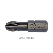 Насадка викруткова YATO 1/4" хрестова РZ3 х 25 мм 10 шт