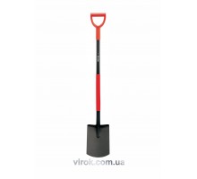 Лопата штикова з металевою ручкою YATO 19.5 x 28.5 х 120 см
