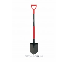 Лопата штикова з металевою ручкою YATO 19.5 x 28.5 х 120 см