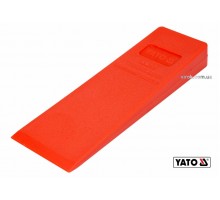 Клин для розколювання дерев пластиковий YATO 245 x 85 x 30 мм 315 г