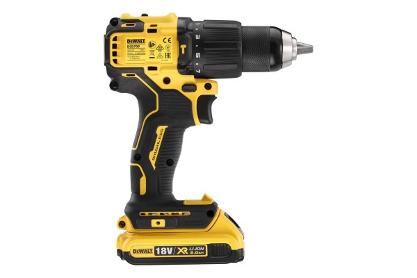 Дриль-шурупокрут акумуляторний безщітковий ударний DeWALT DCD709D2T