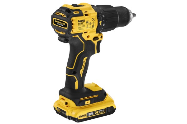 Дриль-шурупокрут акумуляторний безщітковий ударний DeWALT DCD709D2T