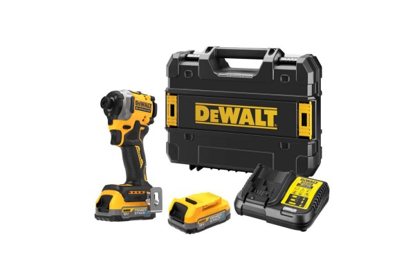 Шуруповерт ударний акумуляторний безщітковий DeWALT DCF850E2T