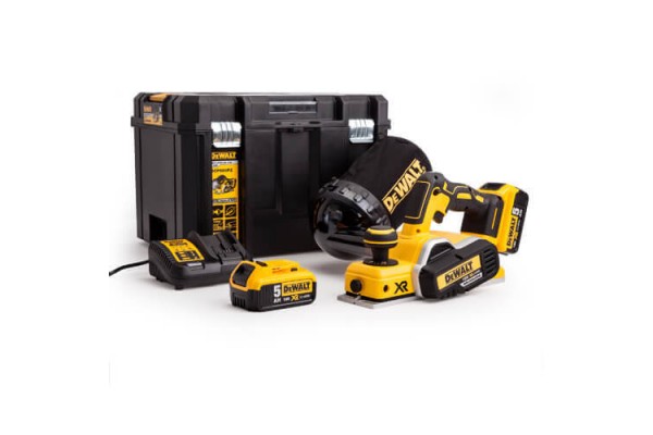 Рубанок акумуляторний безщітковий DeWALT DCP580P2