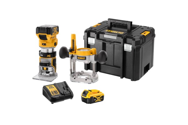 Фрезер акумуляторний безщітковий DeWALT DCW604P2