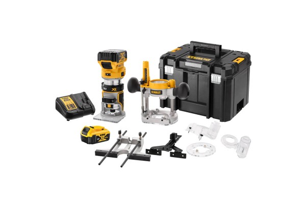 Фрезер акумуляторний безщітковий DeWALT DCW604P2