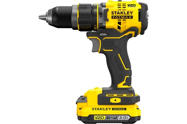 Дриль-шурупокрут ударний акумуляторний безщітковий STANLEY FATMAX SFMCD721D2K