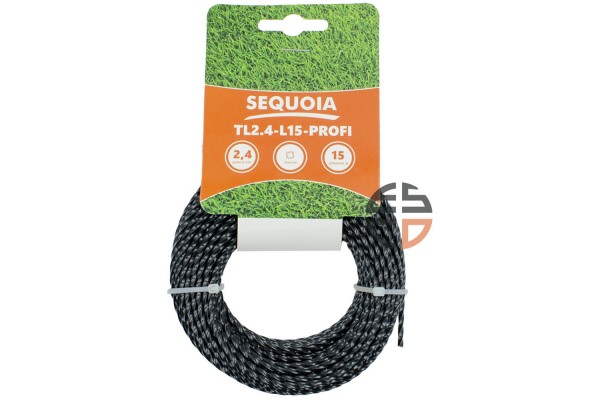 Косильна жилка SEQUOIA TL2.4-L15-Profi Косильна жилка SEQUOIA TL2.4-L15-Profi