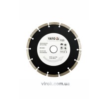 Диск відрізний алмазний YATO "SEGMENT" 180 х 2.5 х 8 х 22.2 мм