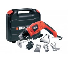 Фен технічний Black+Decker 1.8 кВт 560°С + аксесуари і кейс