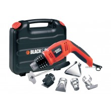 Фен технічний Black+Decker 1.8 кВт 560°С + аксесуари і кейс