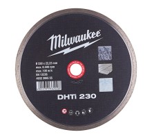 Диск алмазний для керамічної плитки MILWAUKEE DHTI 230, 230мм