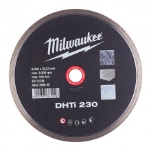 Диск алмазний для керамічної плитки MILWAUKEE DHTI 230, 230мм