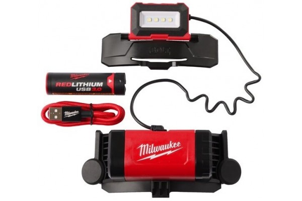 Акумуляторний ліхтар налобний Milwaukee L4BOLTHL-301 (4933479902) Акумуляторний ліхтар налобний Milwaukee L4BOLTHL-301 (4933479902)