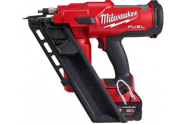 Цвяхозабивний пістолет акумуляторний MILWAUKEE, M18 FFN-502C, 50/90мм (+зар.прис., 2акум.Х5Аг,кейс) Цвяхозабивний пістолет акумуляторний MILWAUKEE, M18 FFN-502C, 50/90мм (+зар.прис., 2акум.Х5Аг,кейс)