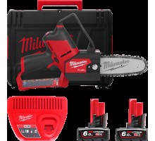 Пила ланцюгова акумуляторна шина 15 см MILWAUKEE M12 FUEL FHS-602X