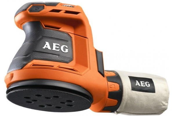 Орбітальна шліфувальна машина AEG BEX18-125-0 (4935451086) (без акумулятора і ЗП)