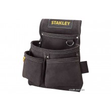 Кишені на пояс замшеві STANLEY 2 для інструментів і 2 для цвяхів