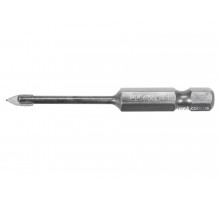Свердло по склу і кераміці STHOR 3 x 60 мм HEX-1/4" YG6X
