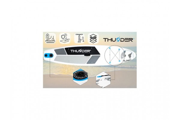 SUP-дошка THUNDER PLANET-BLUE 320 SUP-дошка THUNDER PLANET-BLUE 320