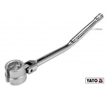 Ключ для лямбда-зонду двосторонній YATO 6/12 гранний 22 x 270 мм Cr-V