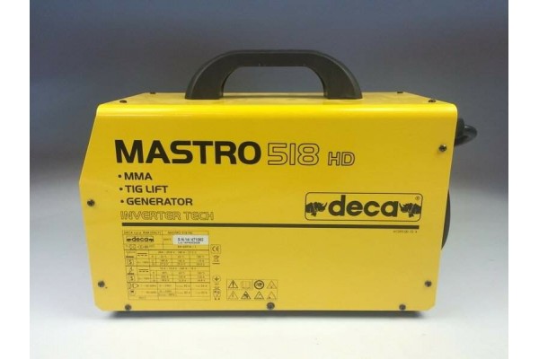 Зварювальний Інвертор Deca MASTRO 518 HD GEN