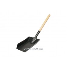Лопата совкова з дерев'яною ручкою VOREL 50 x 19.5 x 11 см